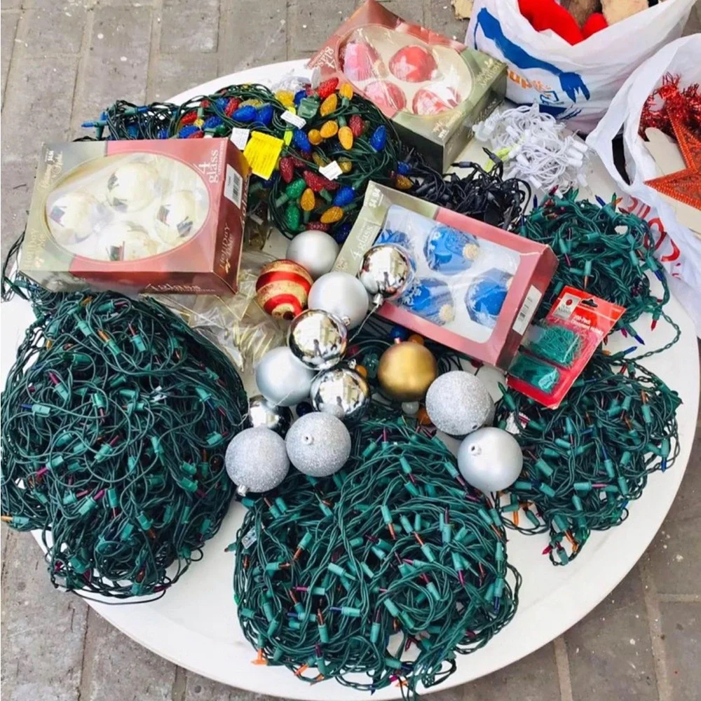 Decoration and Christmas lights